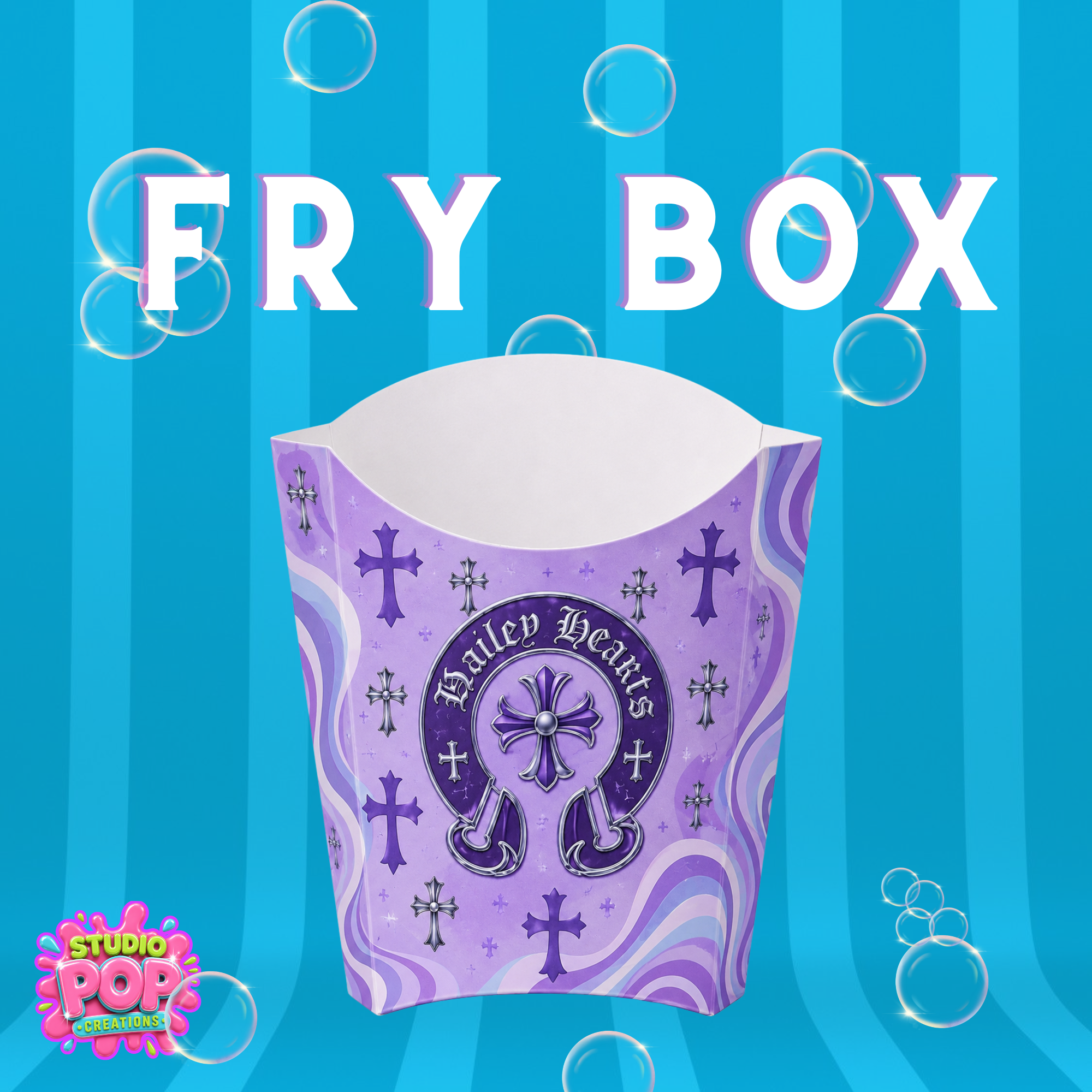 Custom Fry Box— Set of 6