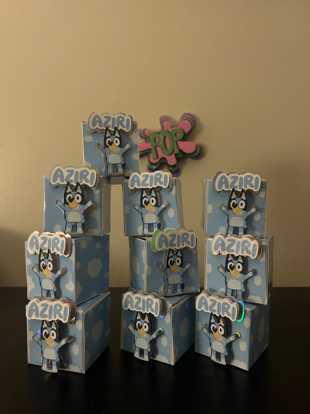 Custom POP Treat Boxes