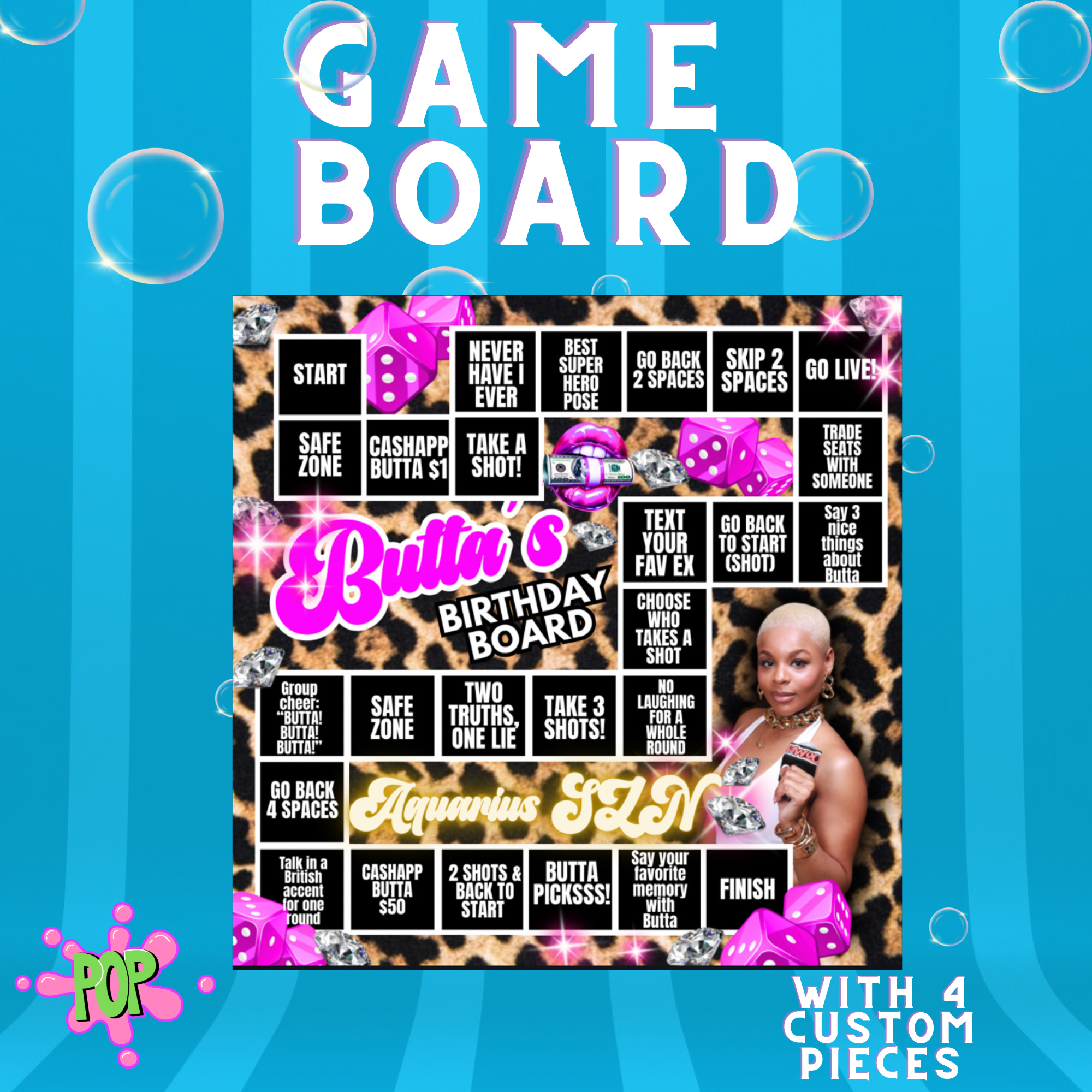 StudioPOP Game Board Kit