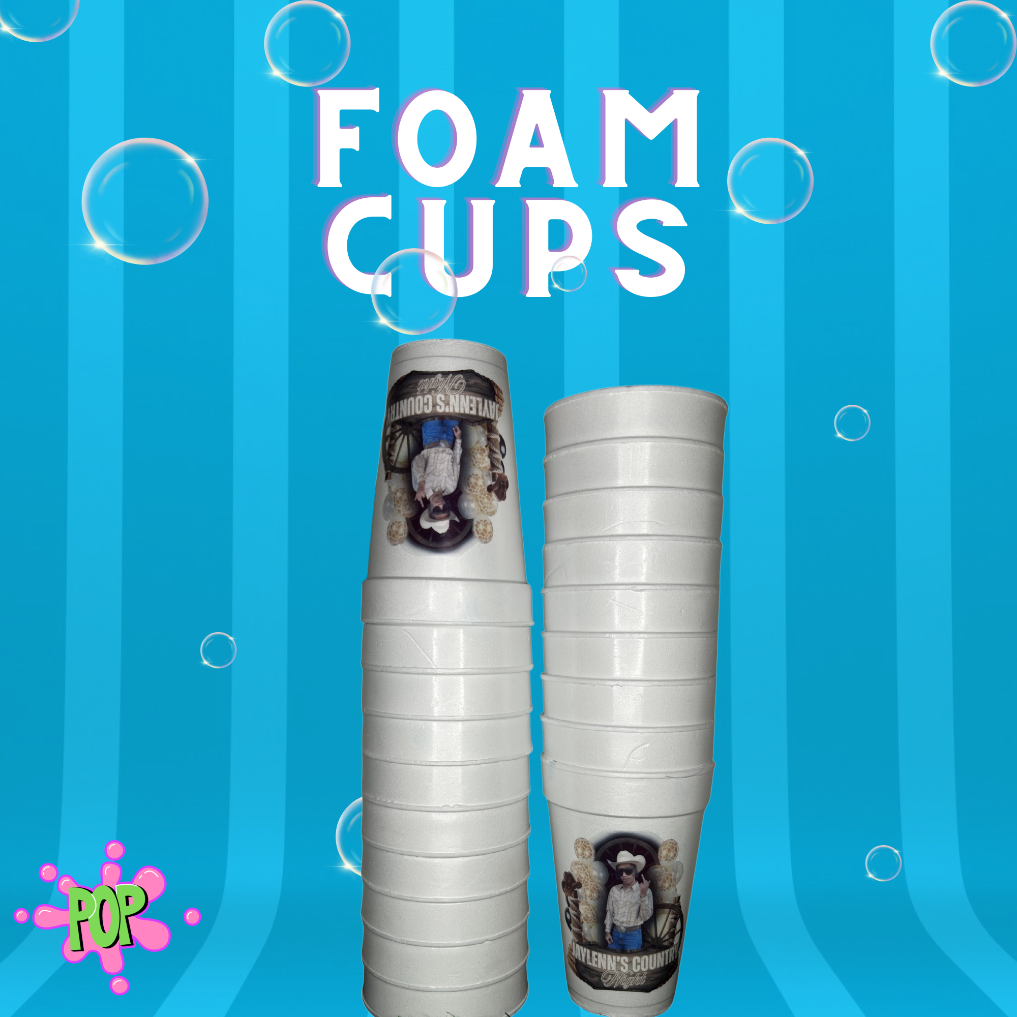 StudioPOP Foam Cups (10 ct)