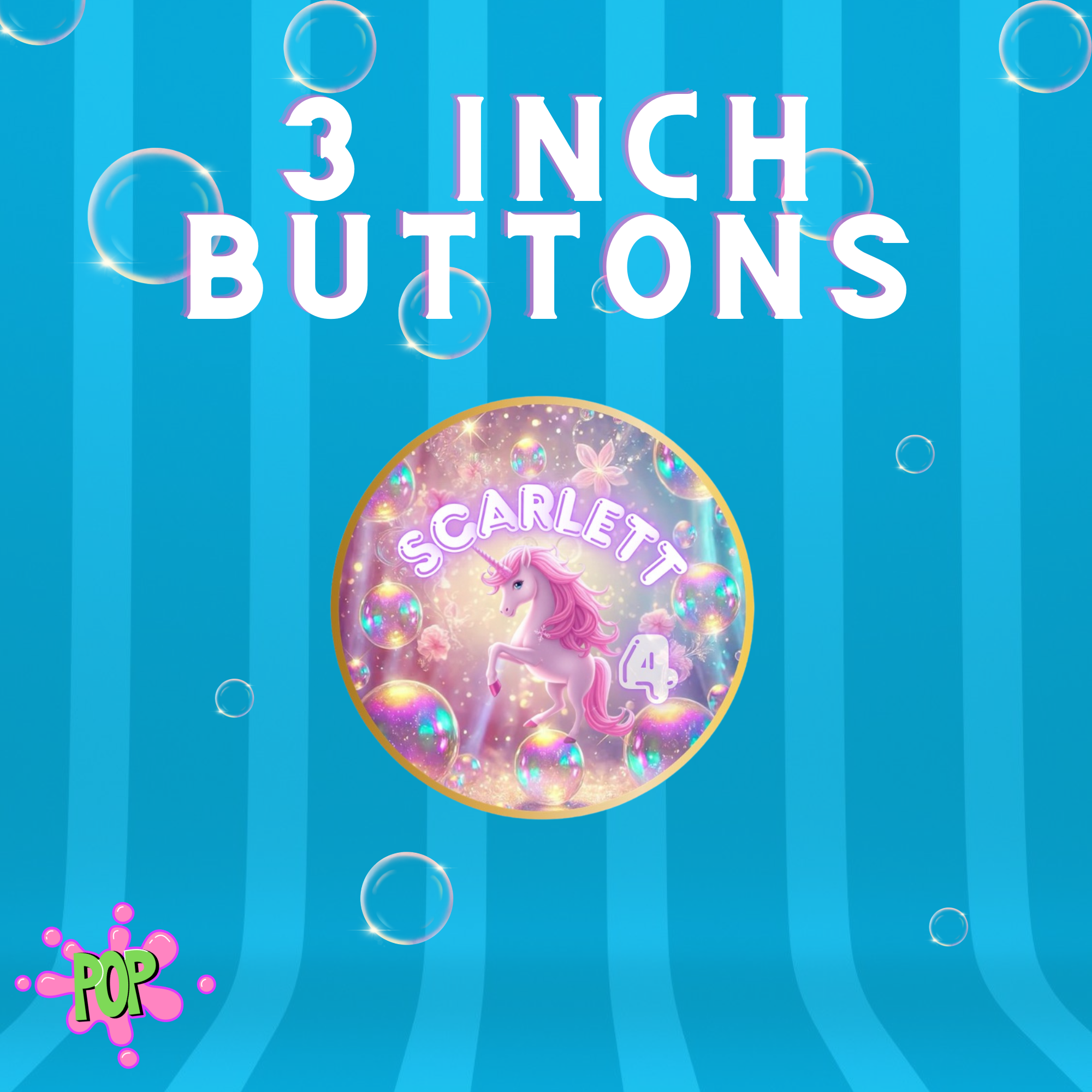 StudioPOP 3" Buttons
