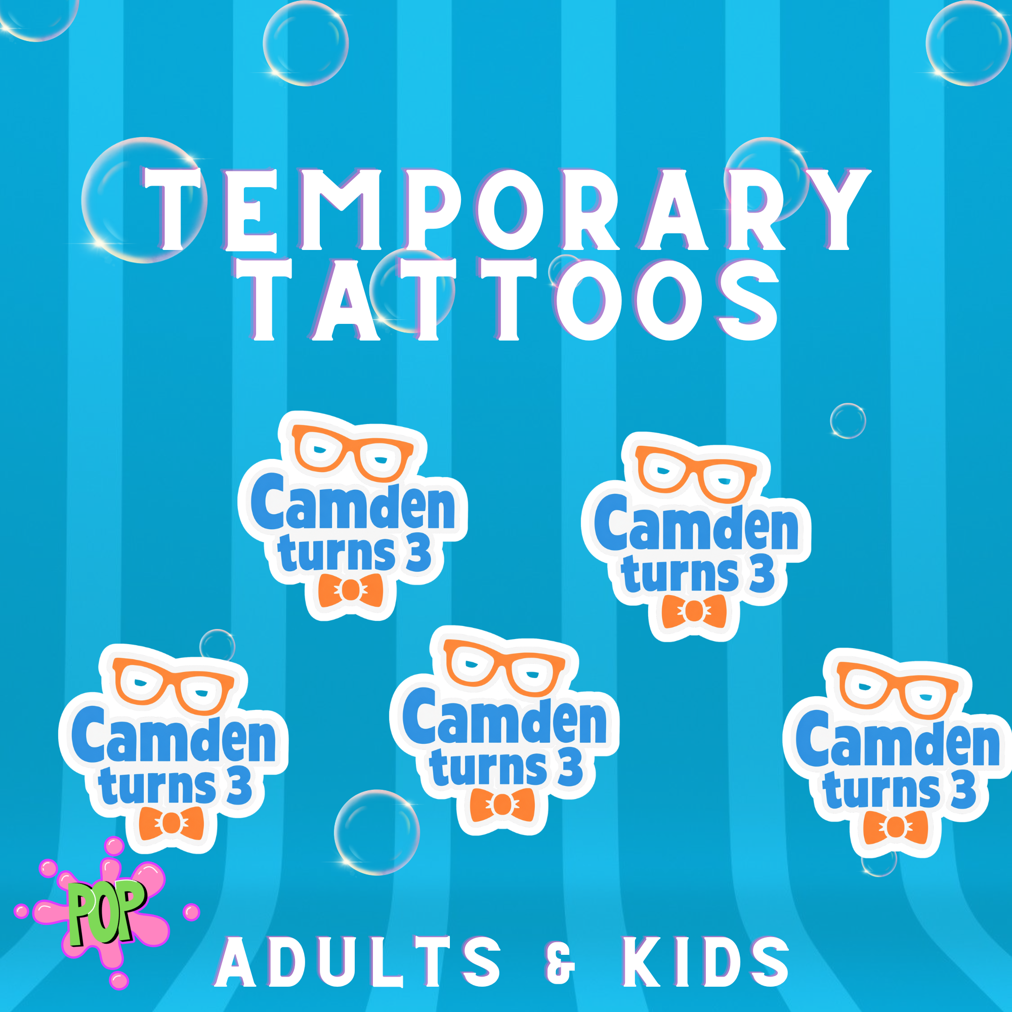 StudioPOP Temporary Tattoos (10)