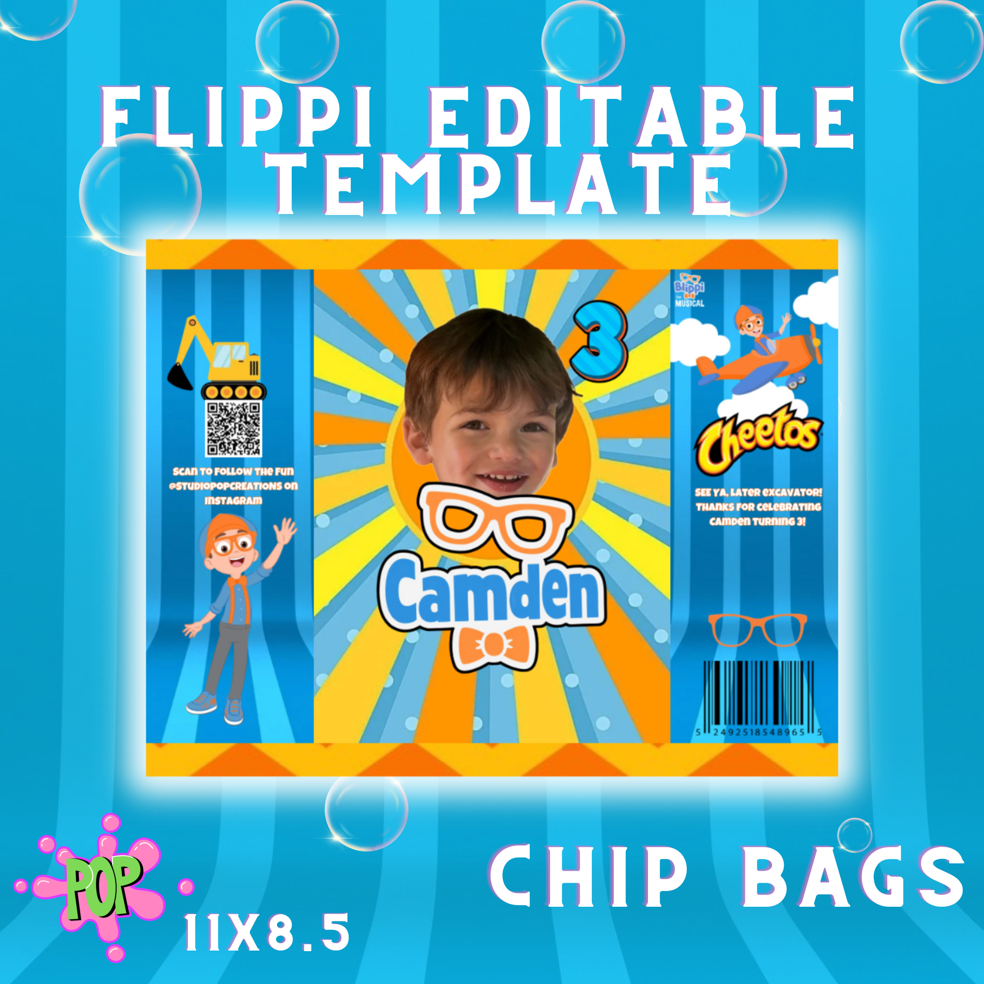 Flippi Editable Template