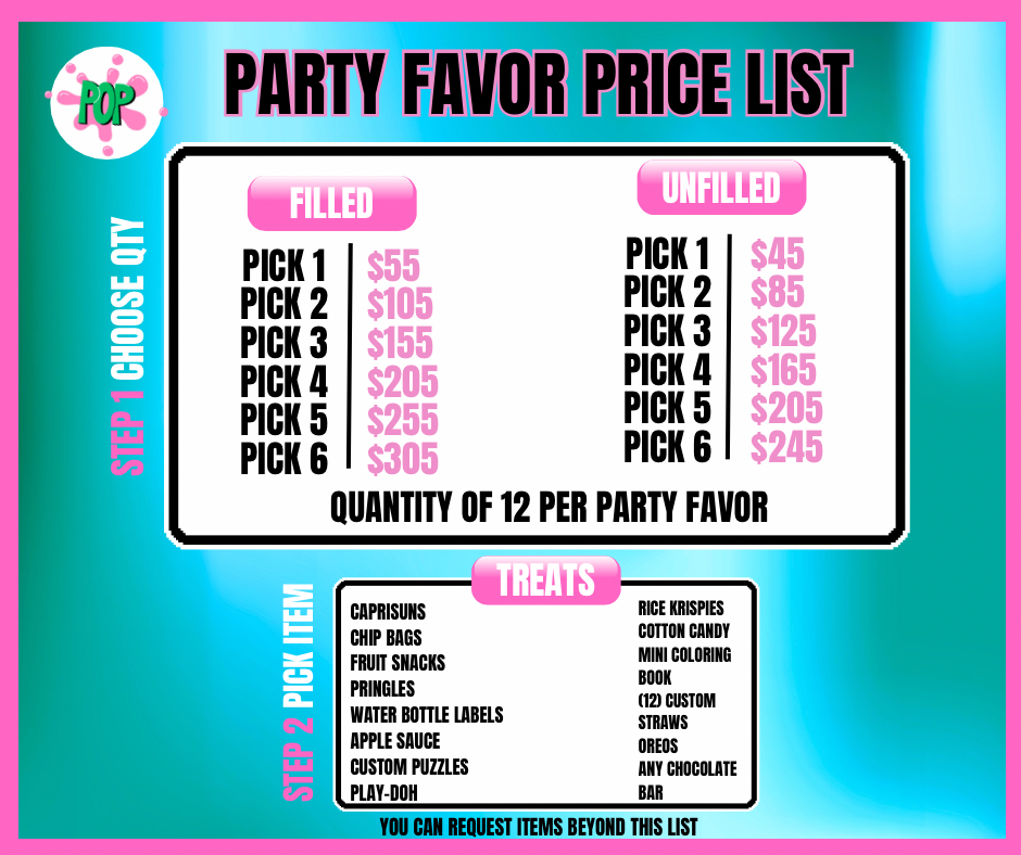 Build-Your-Own Party Package