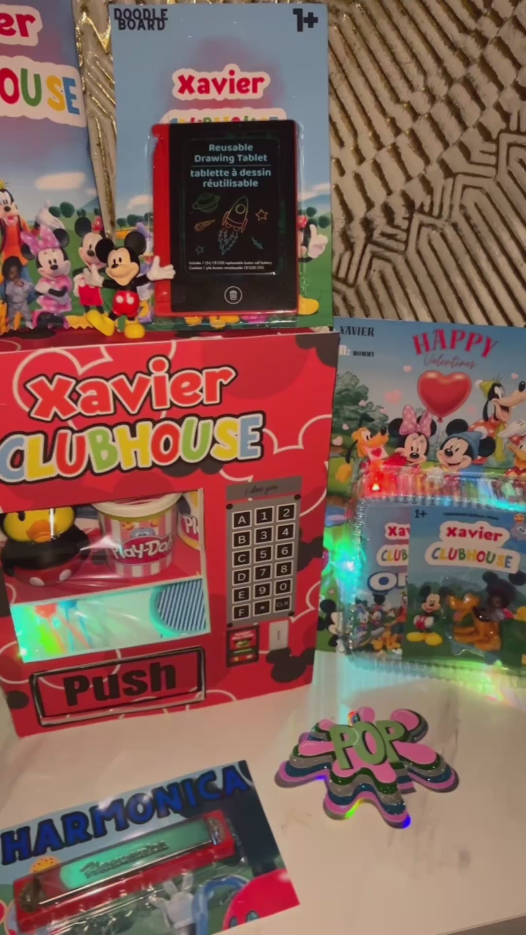 Custom Vending Machine Party Display